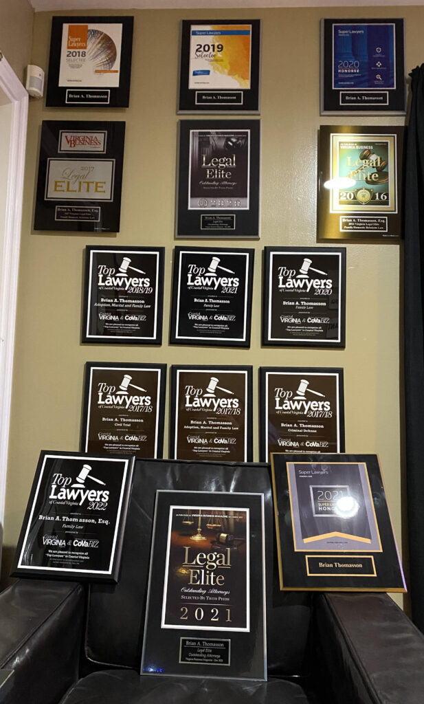 Brian Thomasson Lawyer Awards